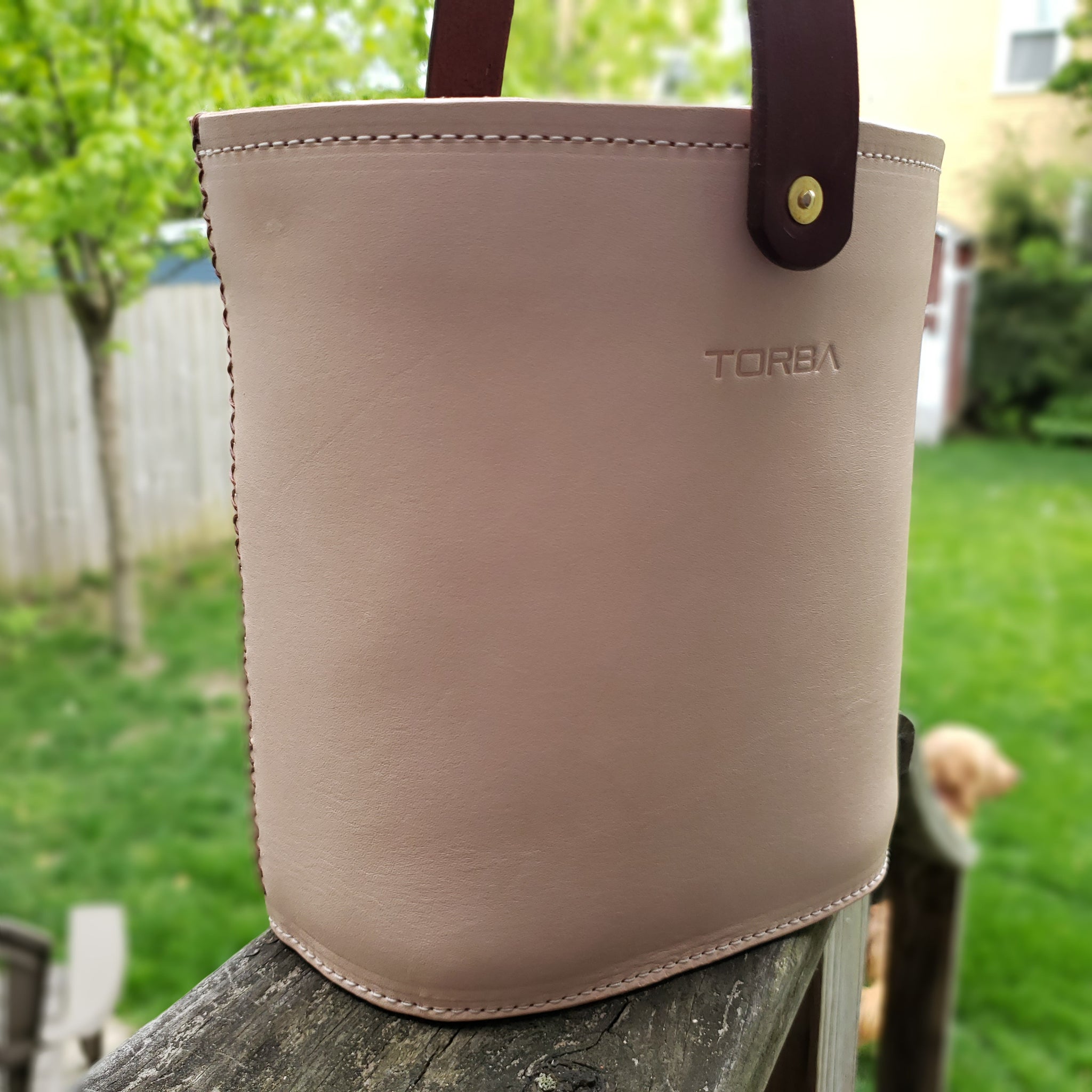 Modern Leather Bucket Bag – TORBA