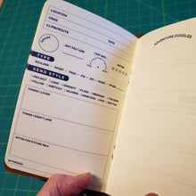Load image into Gallery viewer, Leather Covered Climbing Journal / Field Notes
